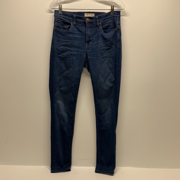 Madewell Denim - Madewell 28 RoadTripper Dark Blue Denim Skinny Jeans Size 28